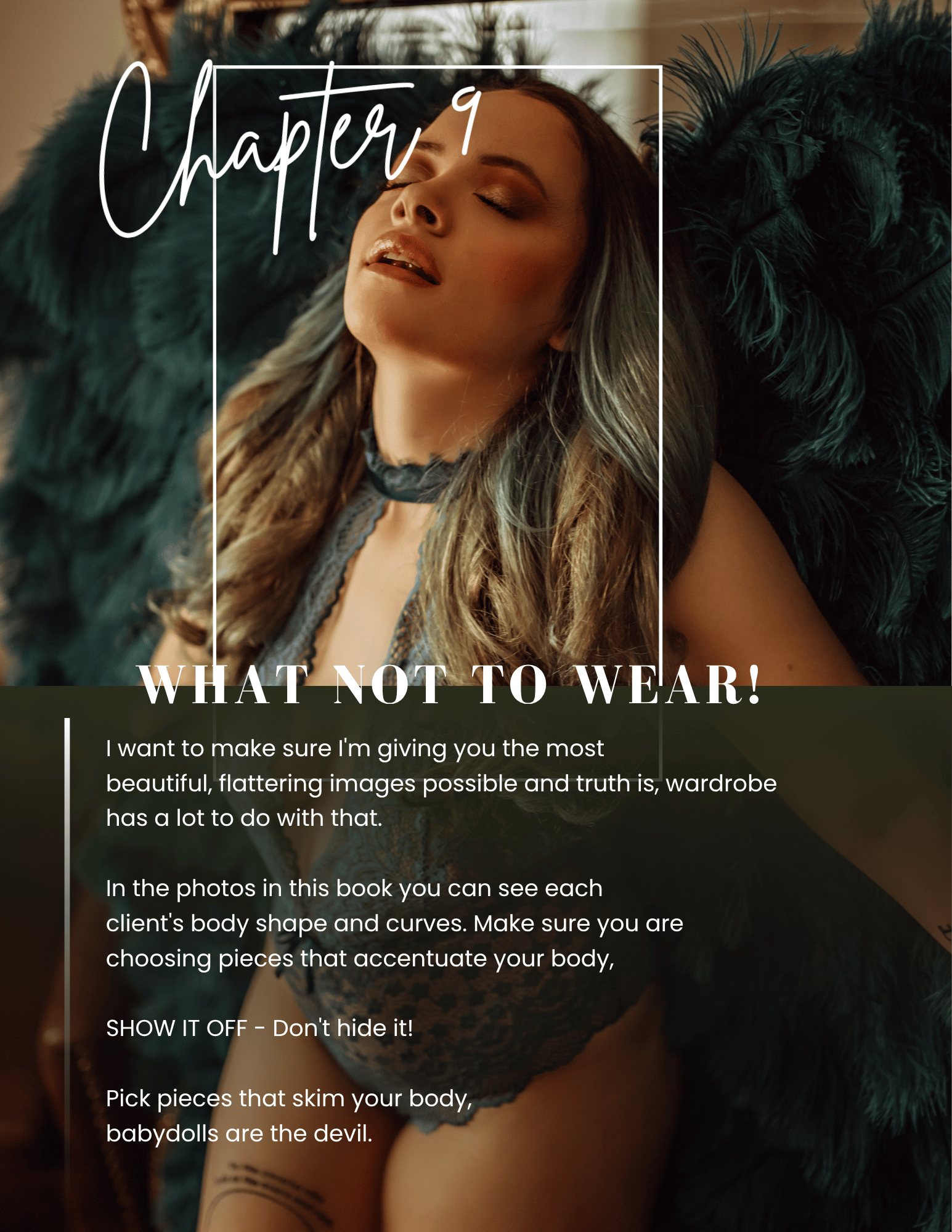 boudoir styling guide