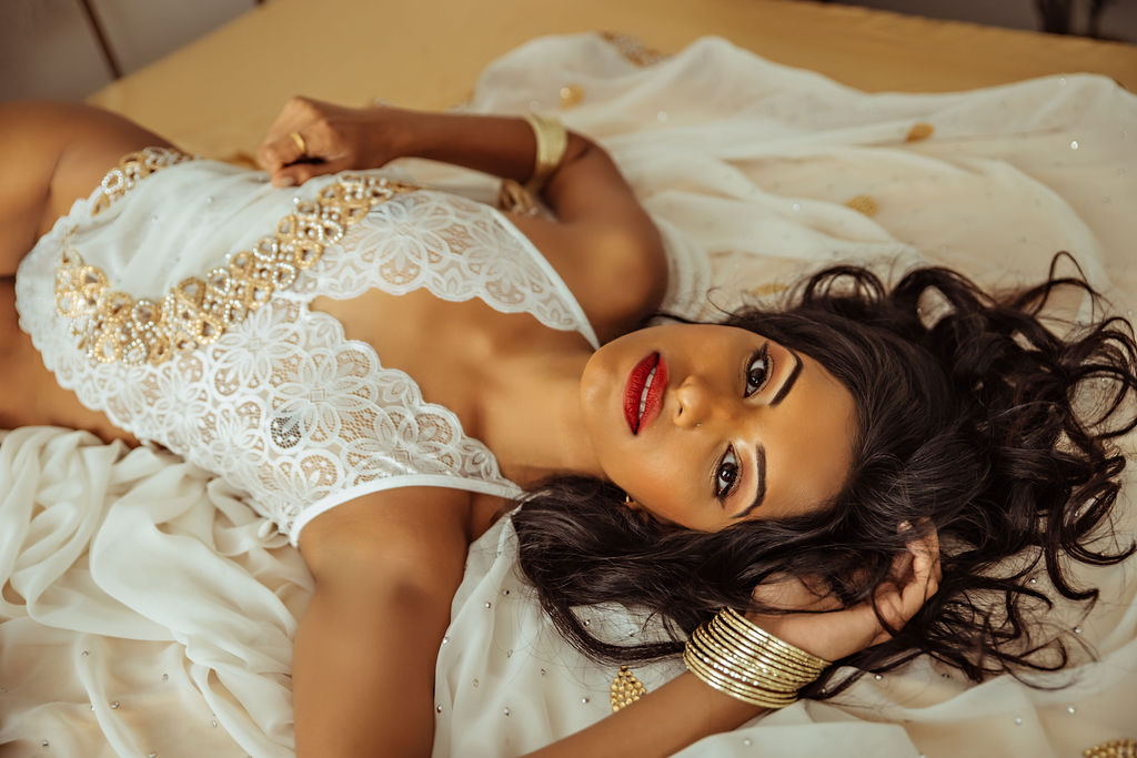 Indian Bridal Boudoir Session